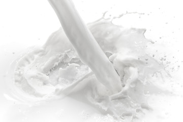 Poster - milk splash