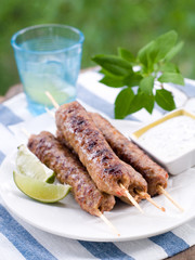 Poster - Minced meat kebab