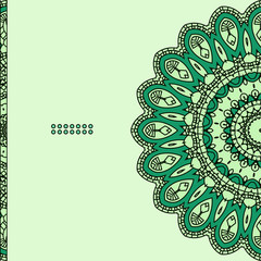 Aufkleber - Vector Round Decorative Design Element
