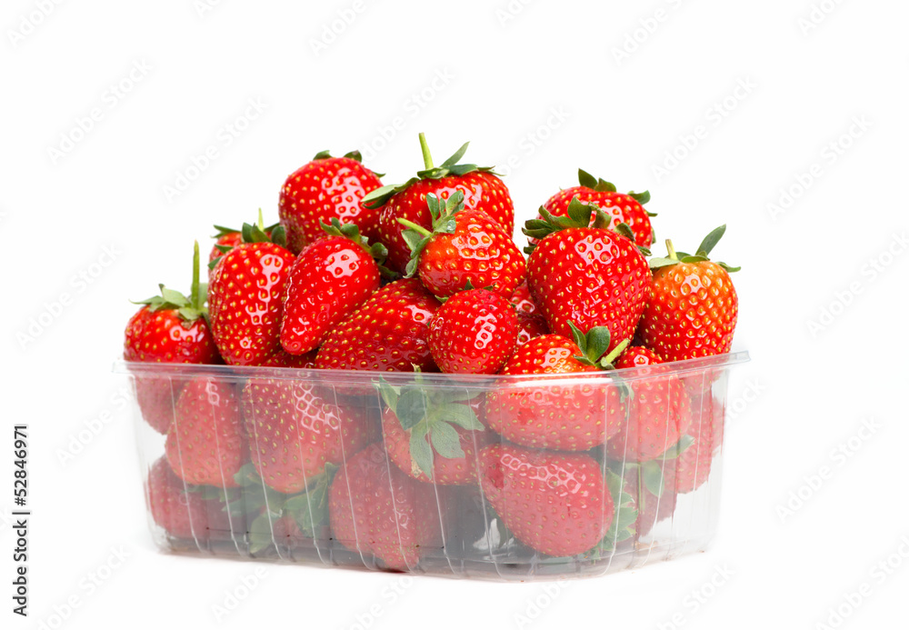 Schale Erdbeeren Stock Photo
