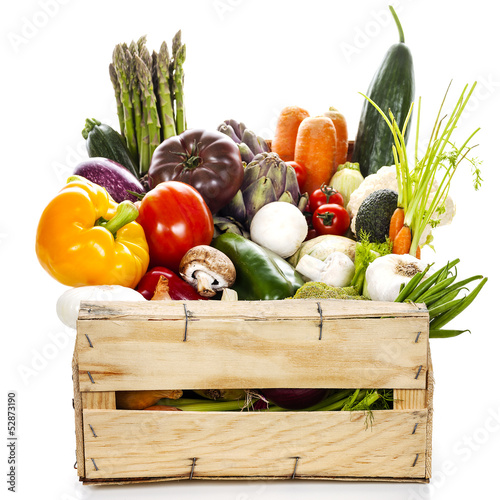 Fototapeta do kuchni Assortment of fresh vegetables