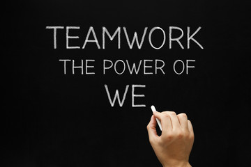Wall Mural - Teamwork - The Power Of We
