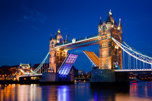 Tower Bridge At Night Free Stock Photo Public Domain Pictures