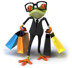 Fototapete - Fun frog