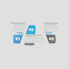 Wall Mural - infographics design elements