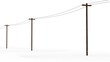 © TeamC - 3D Rendered Power Poles