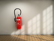 Extinguisher on wall