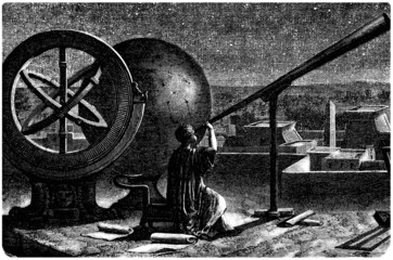 ancien egypt - alexandrian astronomer
