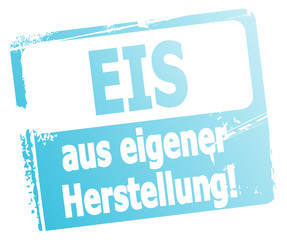 Canvas Print - Eis aus eigener Herstellung