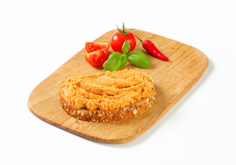 Sticker - Bread with vegetable spread