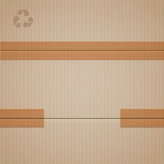 Wall Mural - vector background of cardboard