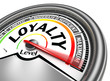 loyalty level conceptual meter
