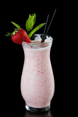 Poster - strawberry milk shake