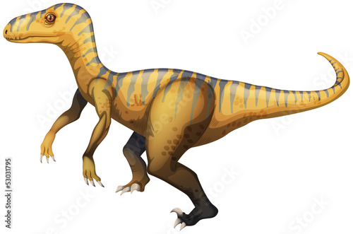 Nowoczesny obraz na płótnie Velociraptor