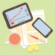 © sabelskaya - modern business and statistics