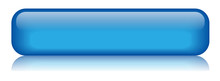 BLANK Web Button (rectangular Blue Vector)