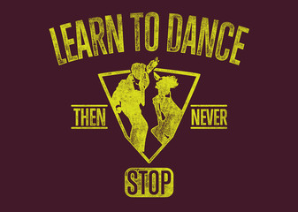 Fototapete - Learn to dance