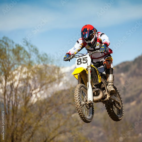 Naklejka dekoracyjna motocross