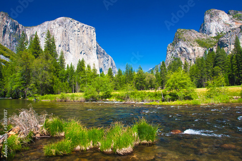 Yosemite Valley in Yosemite National Park,California Poster