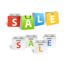 Aufkleber - Sale promo banners isolated on white