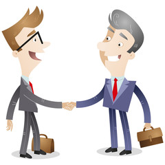 Business people, deal, handshake, business relations