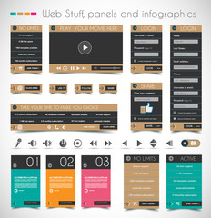 Aufkleber - Web Design Stuff: price panels,forms, headers, etc