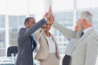 © WavebreakmediaMicro - Happy business team high fiving