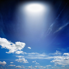 Wall Mural - light from above