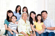 © szeyuen - Beautiful asian 3 generations family