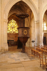 Saint Gervais church of Falaise in Normandie