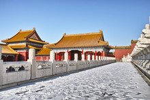 Forbidden City After The Snow
