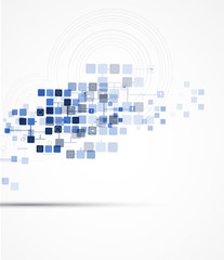science futuristic internet high computer technology business