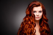 © marinasvetlova - woman with red curly hair