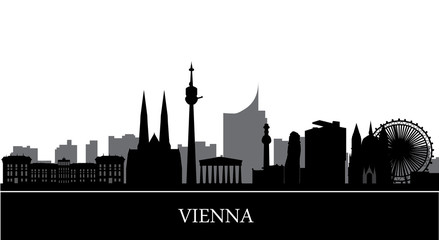 Poster - vienna skyline