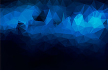 Abstract  Background Blue Black Vector Illustration