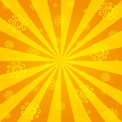 Wall Mural - Sunny background.