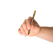 © exopixel - Hand holding a pen isolated