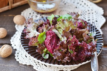 Canvas Print - beet salad