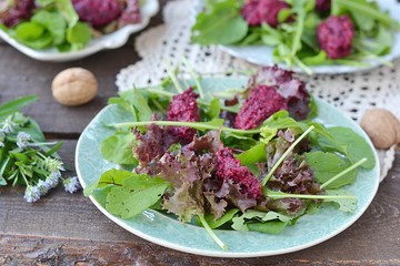 Sticker - beet salad