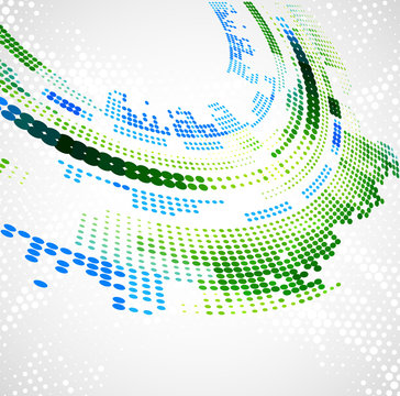 Abstract technology background. Vector