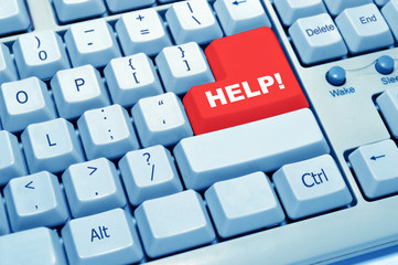 the red button help of computer keyboard