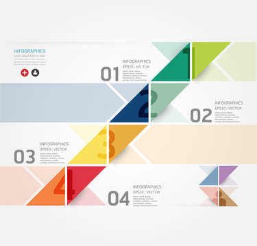 Modern Design Minimal style infographic template / can be used f
