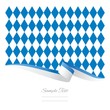 Abstract color background Bavarian flag vector