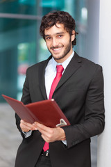 Wall Mural - Handsome businessman portrait