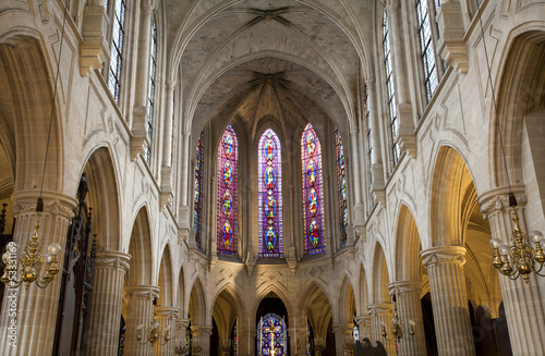 Cuadros en Lienzo gothic church from Paris -Saint-Germain