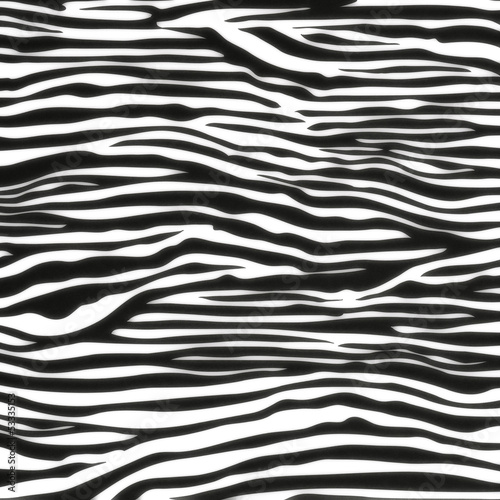 Naklejka na szafę Zebra seamless pattern