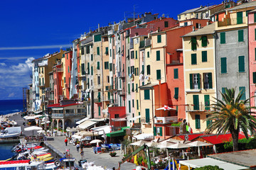 Wall Mural - colors of Italy series - Portovenere