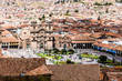 General view of the city of Cuzco, Peru