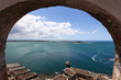 El Morro Fort Watch Tower  viewed through arch