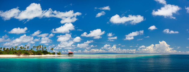 Mantabuan island in Malaysia